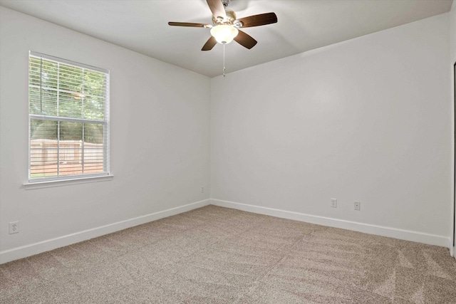 1652 Eagles Watch Way, Tallahassee, FL 32312 - unfurnished room with light carpet and ceiling fan