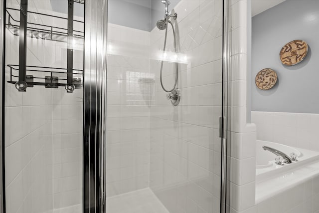 1652 Eagles Watch Way, Tallahassee, FL 32312 - full bath featuring a shower stall and a garden tub