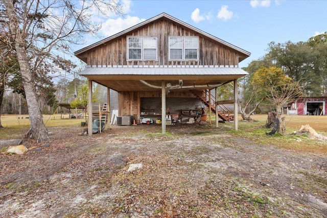 view of property exterior featuring cooling unit