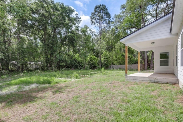 10096 Green Fountain Rd, Tallahassee, FL 32305 - view of yard featuring a patio area