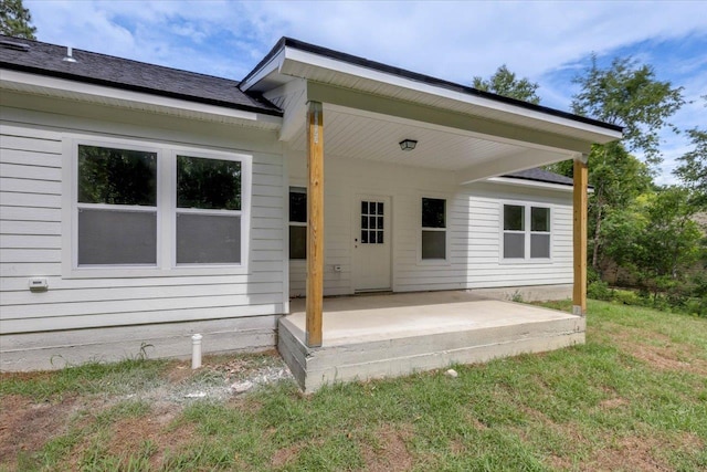 10096 Green Fountain Rd, Tallahassee, FL 32305 - back of house with a patio area
