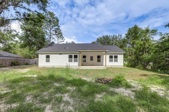10096 Green Fountain Rd, Tallahassee, FL 32305 - rear view of house featuring a patio