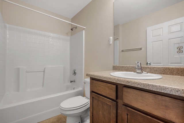 2400 Fred Smith Rd Unit 202, Tallahassee, FL 32303 - bathroom featuring vanity, shower / washtub combination, and tile patterned floors