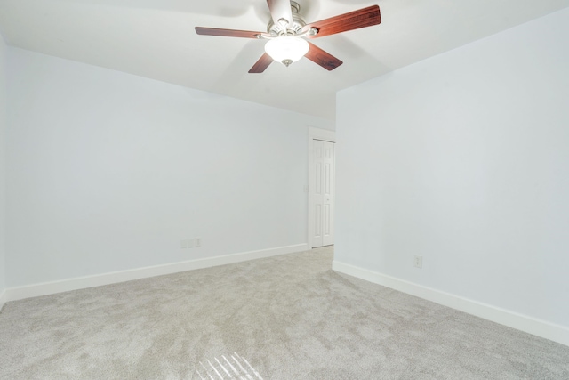 3585 Gardenview Way, Tallahassee, FL 32309 - empty room with carpet flooring and a ceiling fan