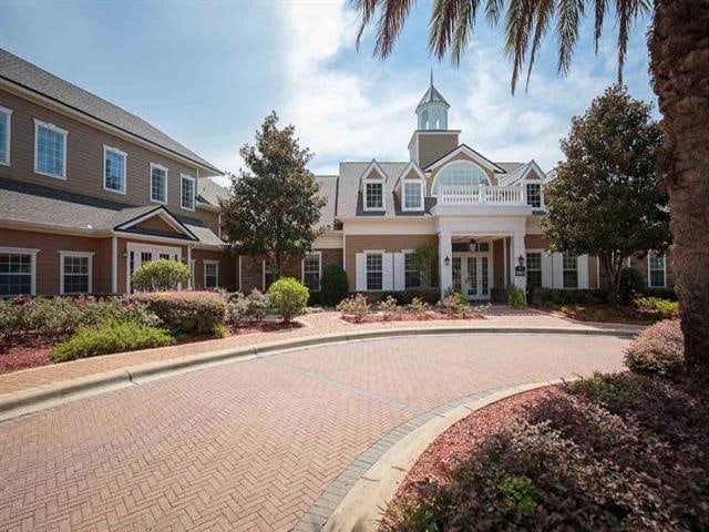 view of front of home with french doors