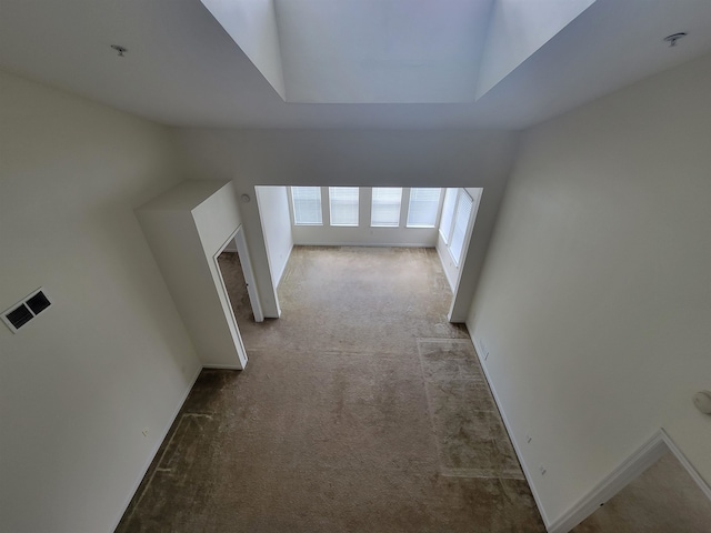 bonus room with carpet flooring