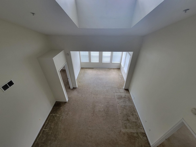 bonus room with carpet flooring