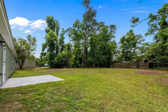 2328 Southampton Dr, Tallahassee, FL 32311 - view of yard featuring a patio area