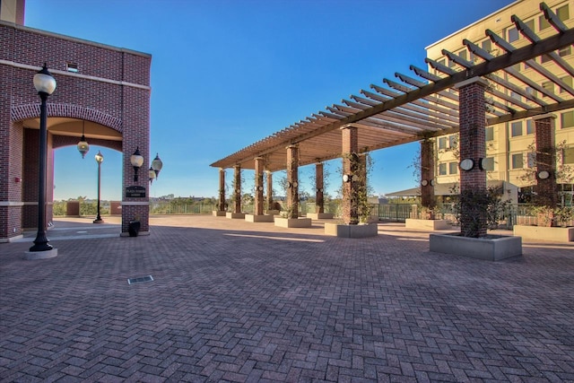 300 S Duval St Unit 1411, Tallahassee, FL 32301 - view of property's community featuring a pergola