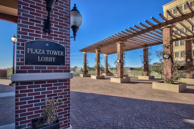 300 S Duval St Unit 1411, Tallahassee, FL 32301 - view of community with a pergola