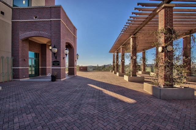 300 S Duval St Unit 1411, Tallahassee, FL 32301 - view of patio with a pergola