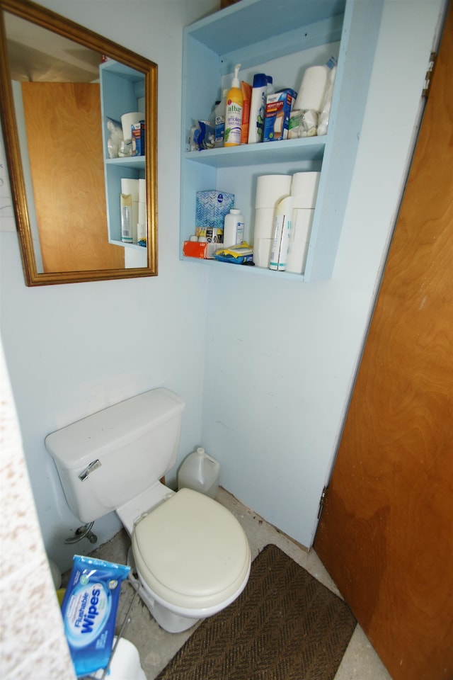 bathroom with toilet