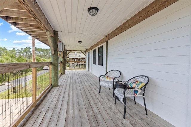60 Southside Dr, Shell Point, FL 32327 - view of wooden deck