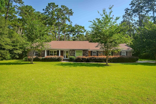 1178 Robin Kay Rd, Tallahassee, FL 32312 - ranch-style house featuring a front lawn