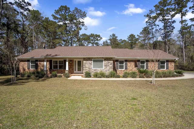 1178 Robin Kay Rd, Tallahassee, FL 32312 - ranch-style home with a front yard
