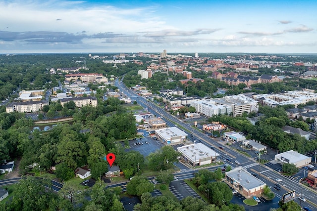 715 Caliark St, Tallahassee, FL 32304 - aerial overview of property's location with nearby urban area