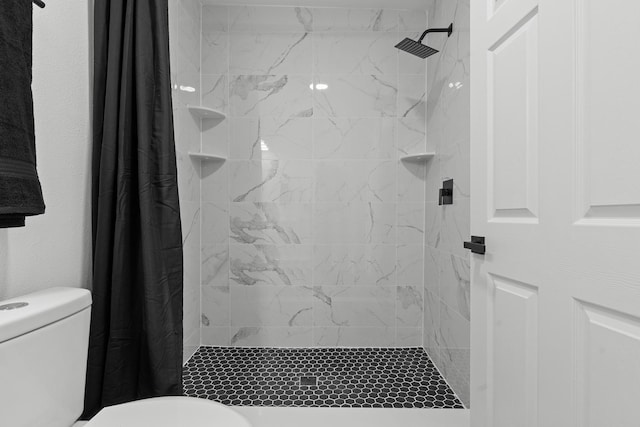 715 Caliark St, Tallahassee, FL 32304 - full bath featuring toilet and a tile shower