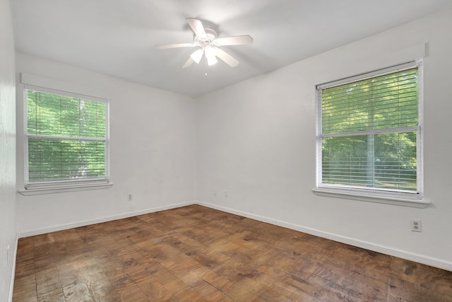 3200 Tallavana Trl, Havana, FL 32333 - empty room featuring wood finished floors and a ceiling fan
