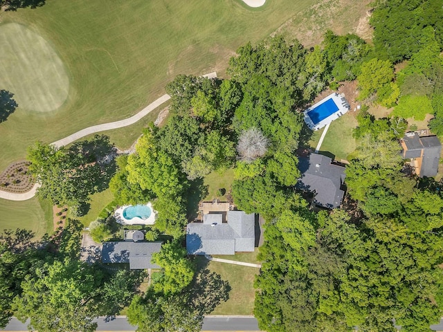 3024 S Shamrock, Tallahassee, FL 32309 - drone / aerial view featuring view of golf course