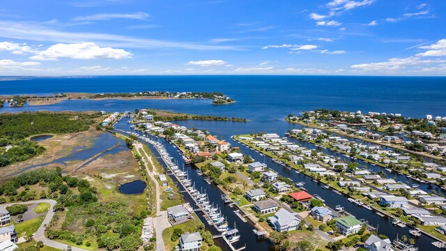 82 Royster Dr, Crawfordville, FL 32327 - aerial overview of property's location with a large body of water