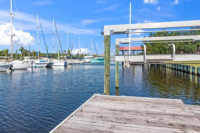 82 Royster Dr, Crawfordville, FL 32327 - dock featuring a water view