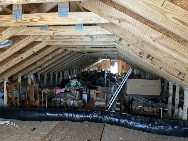 322 Graceland Rd, Chattahoochee, FL 32324 - view of unfinished attic