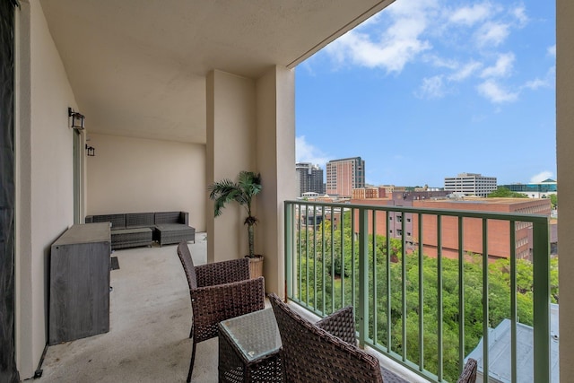 300 S Duval St # 1408, Tallahassee, FL 32301 - balcony with a city view