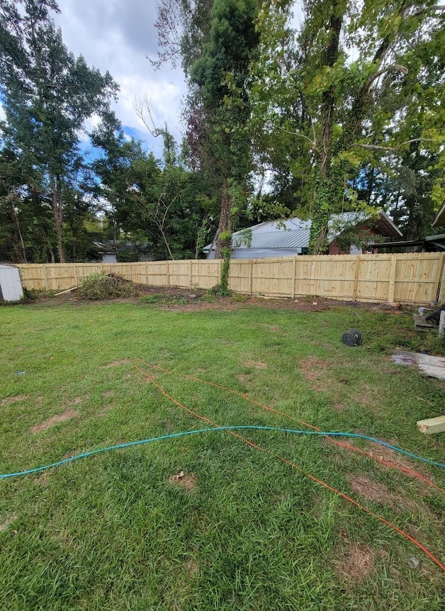 16619 SW Gaskin St, Blountstown, FL 32424 - view of yard