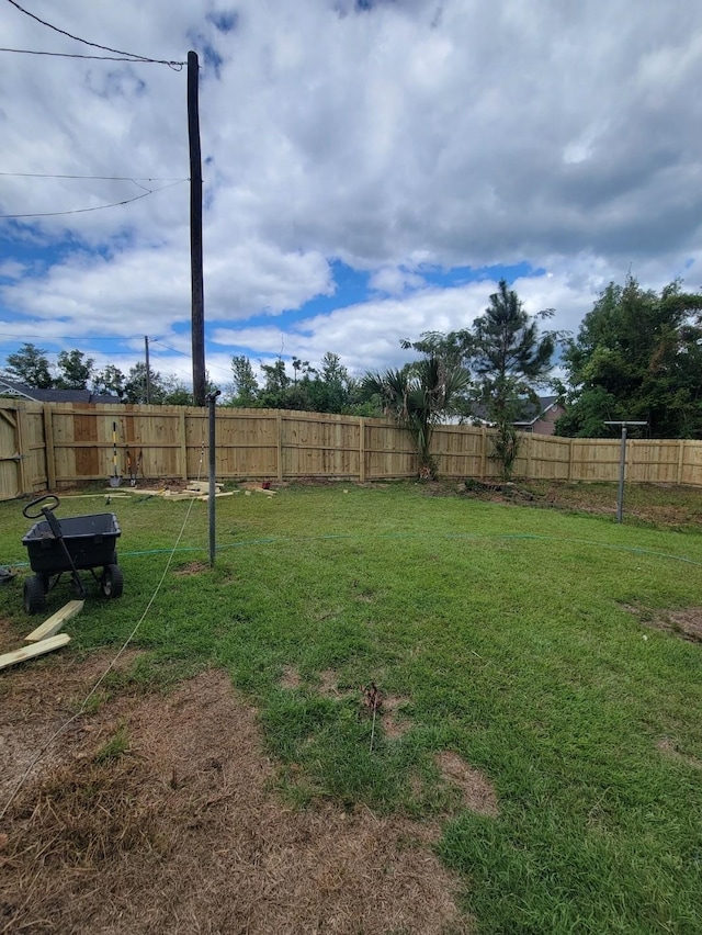 16619 SW Gaskin St, Blountstown, FL 32424 - view of yard