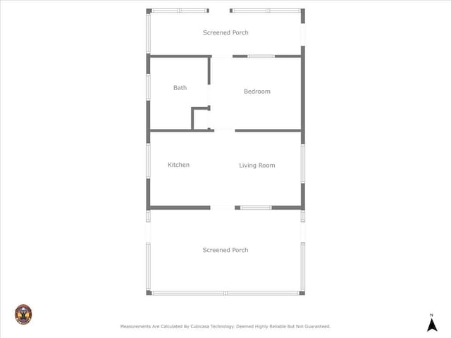 2056 N Sam Poppell Rd, Perry, FL 32347 - view of property floor plan