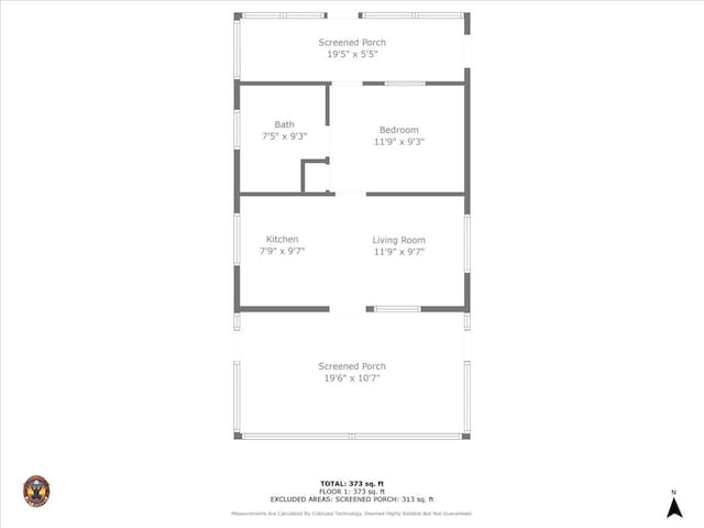 2056 N Sam Poppell Rd, Perry, FL 32347 - view of property floor plan