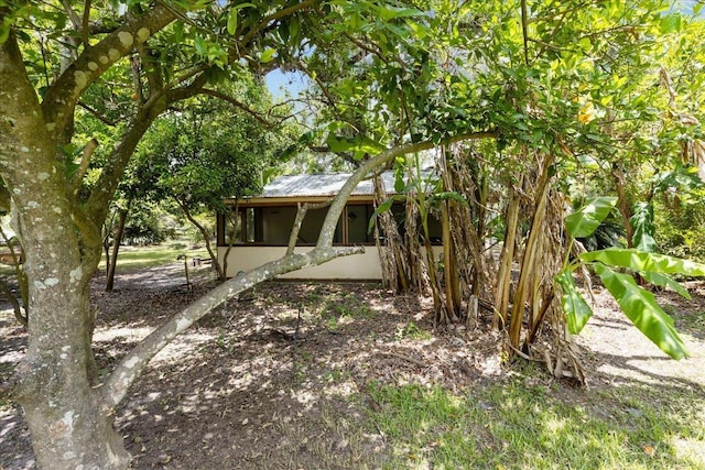 2056 N Sam Poppell Rd, Perry, FL 32347 - view of side of home featuring stucco siding