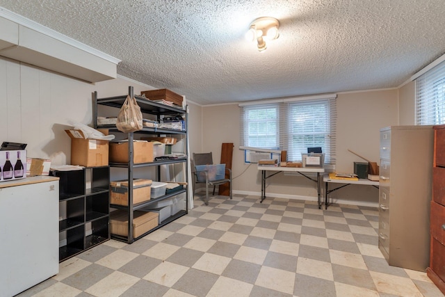 view of storage room