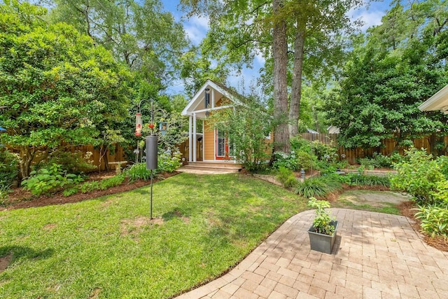 2031 Windsor Oaks Ct, Tallahassee, FL 32308 - view of yard with a patio area