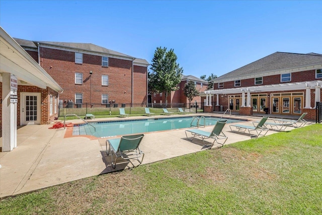 3000 S Adams St Unit 113, Tallahassee, FL 32301 - community pool with a patio and french doors