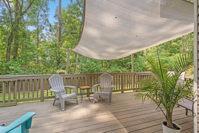 3524 Rosemont Ridge Rd, Tallahassee, FL 32312 - view of wooden terrace