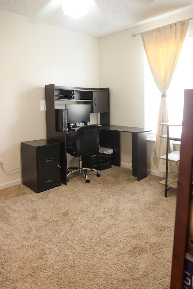 330 Dreadnaught Ct, Tallahassee, FL 32312 - office area with carpet floors and baseboards