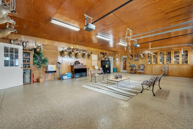 5481 Turner Rd, Perry, FL 32348 - community lobby with wooden walls and wooden ceiling