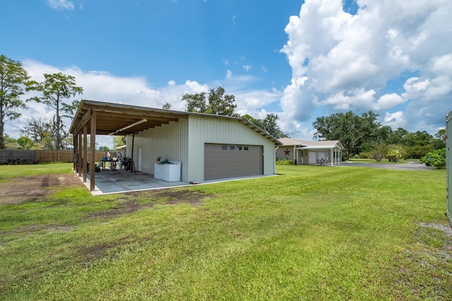 5481 Turner Rd, Perry, FL 32348 - view of side of property featuring a garage and an outdoor structure
