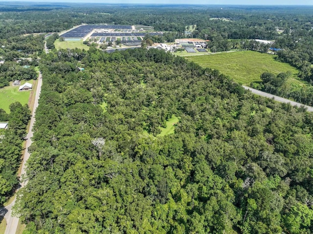 1244 Salem Rd, Havana, FL 32333 - aerial view of property and surrounding area with a heavily wooded area