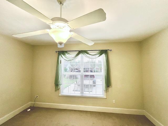 2541 Lagrange Trl, Tallahassee, FL 32312 - unfurnished room featuring carpet and ceiling fan