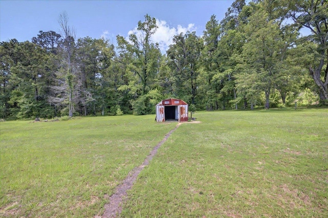 1538 Mclawrence Way, Tallahassee, FL 32317 - view of grassy yard with a view of trees