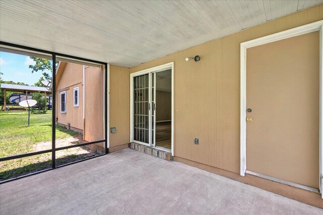 1538 Mclawrence Way, Tallahassee, FL 32317 - view of unfurnished sunroom