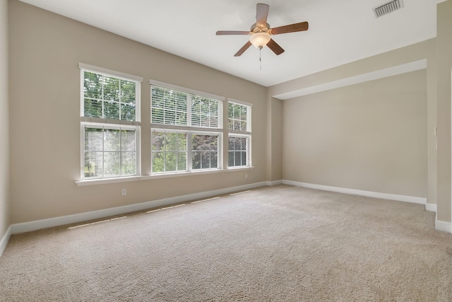 2413 Goldenrod Way, Tallahassee, FL 32311 - spare room with carpet flooring and a ceiling fan