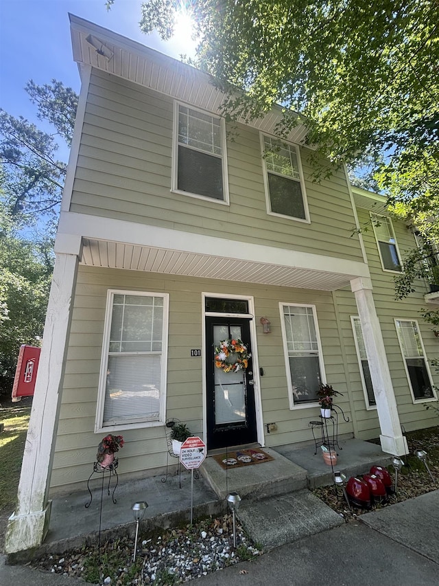 1417 Pullen Rd Unit 101, Tallahassee, FL 32303 - view of front of house featuring covered porch