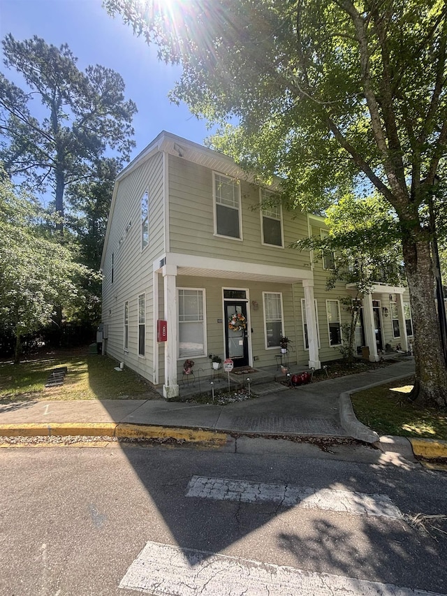 1417 Pullen Rd Unit 101, Tallahassee, FL 32303 - view of front of property with covered porch