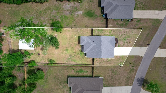 10732 Sycamore Ridge Ln, Tallahassee, FL 32305 - aerial overview of property's location with property parcel outlined