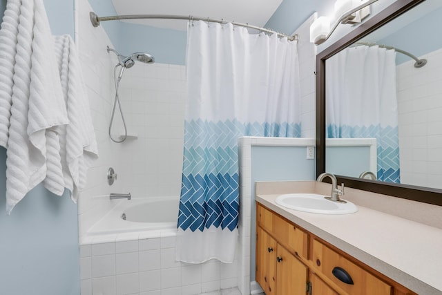 4557 Running Meadows Ln, Tallahassee, FL 32303 - bathroom featuring tiled shower / bath combo and vanity