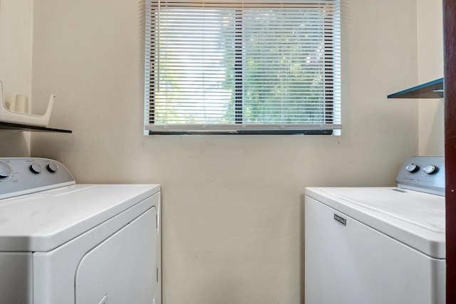 2398 Continental Ave, Tallahassee, FL 32304 - laundry room with washer and dryer and healthy amount of natural light