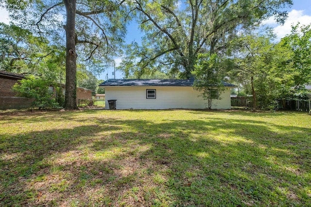 3204 N Ridge Rd, Tallahassee, FL 32305 - rear view of house with a fenced backyard